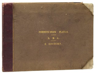 Item #313390 Album of ink and watercolor drawings. Horatio Herbert Kitchener, later Lord