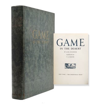 Item #313444 Game in the Desert. Jack O'Connor