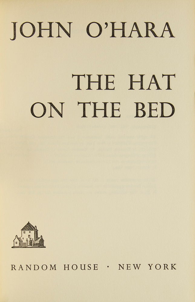 The Hat on the Bed