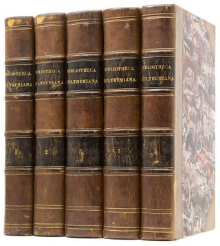 Item #313585 Bibliotheca Hulthemiana ou catalogue méthodique de la riche et précieuse...