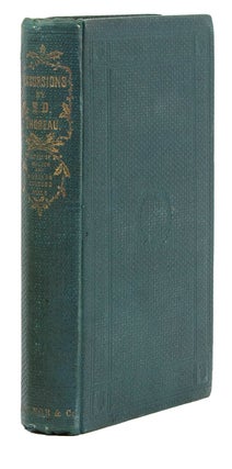 Item #313711 Excursions. Henry David Thoreau