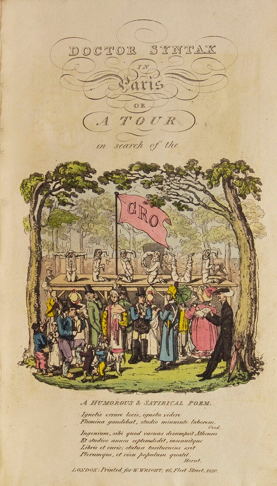 Doctor Syntax in Paris; or, A Tour in Search of the Grotesque
