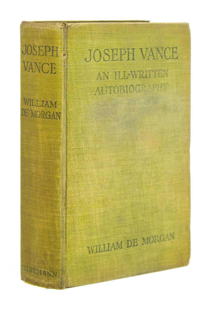 Joseph Vance. An Ill-Written Autobiography