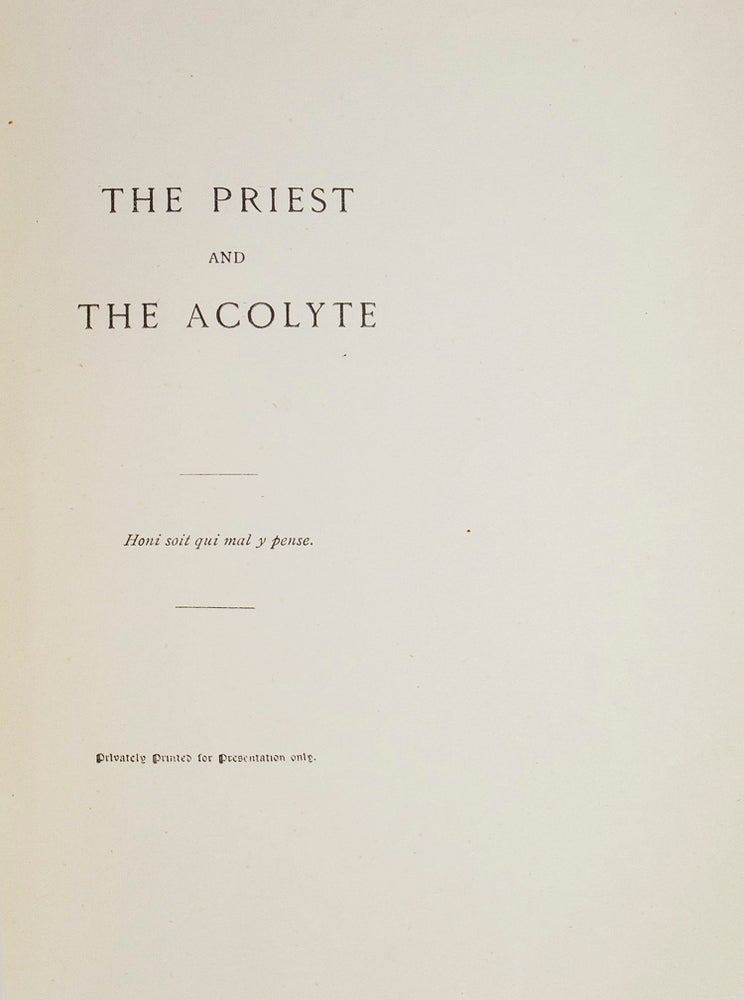 The Priest and the Acolyte