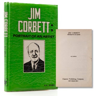 Item #314750 Jim Corbett. Portrait of an Artist. N. K. Singh