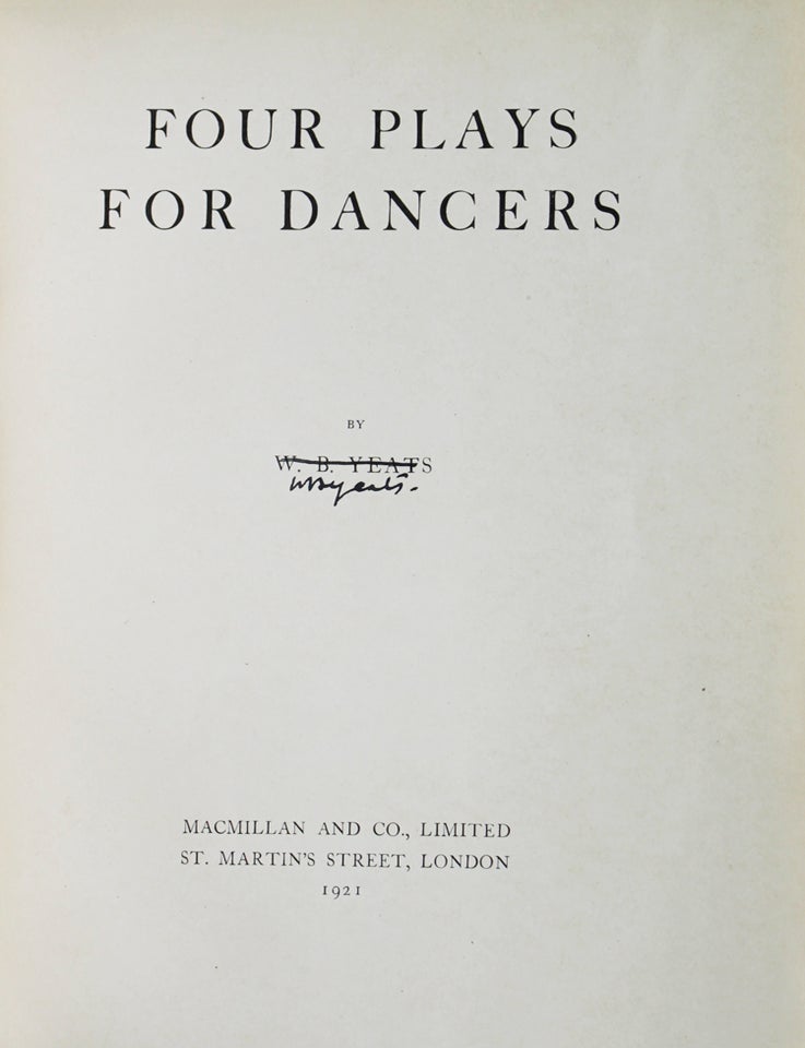 Four Plays for Dancers