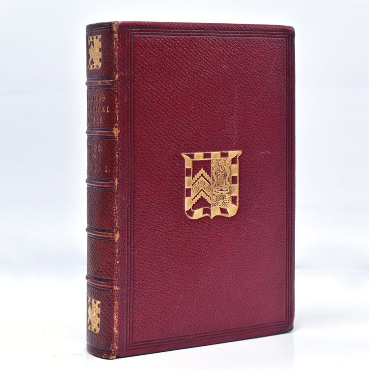 Item #314840 The Poetical Works of John Milton,with Notes of Various Authors; and with Some Account of the Life and Writings of Milton, Derived Principally from Original Documents in Her Majesty's State Paper Office. by the late Henry John Todd, M.A... in Four Volumes. John Milton.