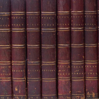 Item #314888 The Works of Alexander Pope, Esq. in Nine Volumes, Complete, withy Notes and...