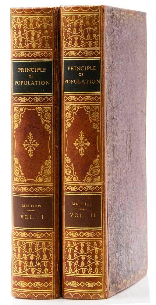 An Essay on the Principle of Population; or, a view of its past and present effects on human happiness; with an inquiry into our prospects respecting the future removal or mitigation of the evils which it might occasion