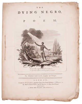 Item #314924 The Dying Negro, A Poem. Thomas Day, John Bicknell