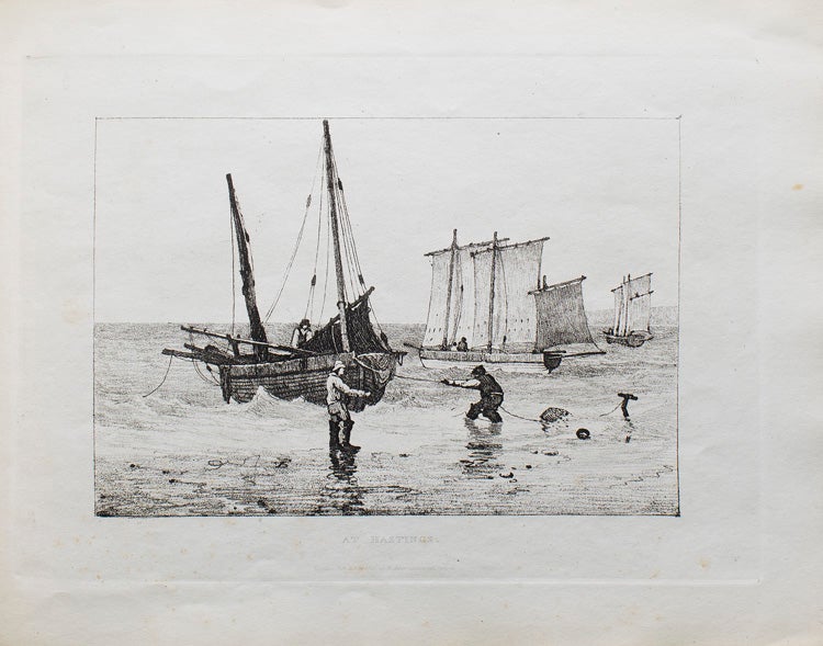 Studies of Boats and Coast Scenery: for Landscape and Marine Painters, Drawn & Etched in Imitation of Chalk