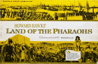 Item #315213 Exhibitor's campaign manual for Howard Hawks' Land of the Pharaohs. William...