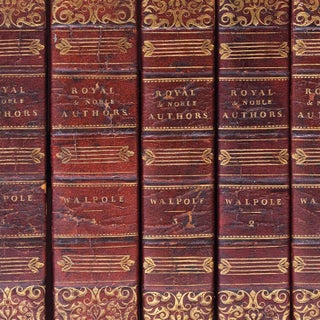 Item #315305 A Catalogue of the Royal and Noble Authors of England, Scotland, and Ireland; With...