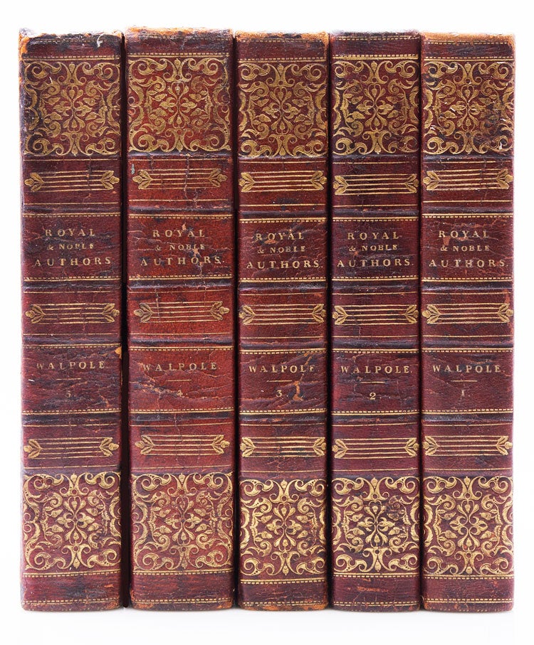 A Catalogue of the Royal and Noble Authors of England, Scotland, and Ireland; With Lists of Their Works ... Enlarged and Continued to the Present Time by Thomas Park, F.S.A