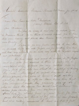 Item #315329 Autograph letter signed by Guido de Voltaire, Edward Thimgren & A. Rahm, to the...