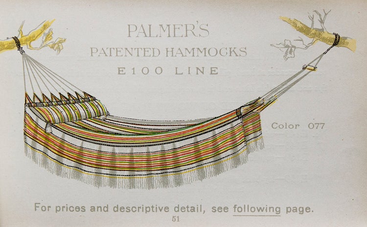 Illustrated Catalog, Price List and Treatise on Hammocks
