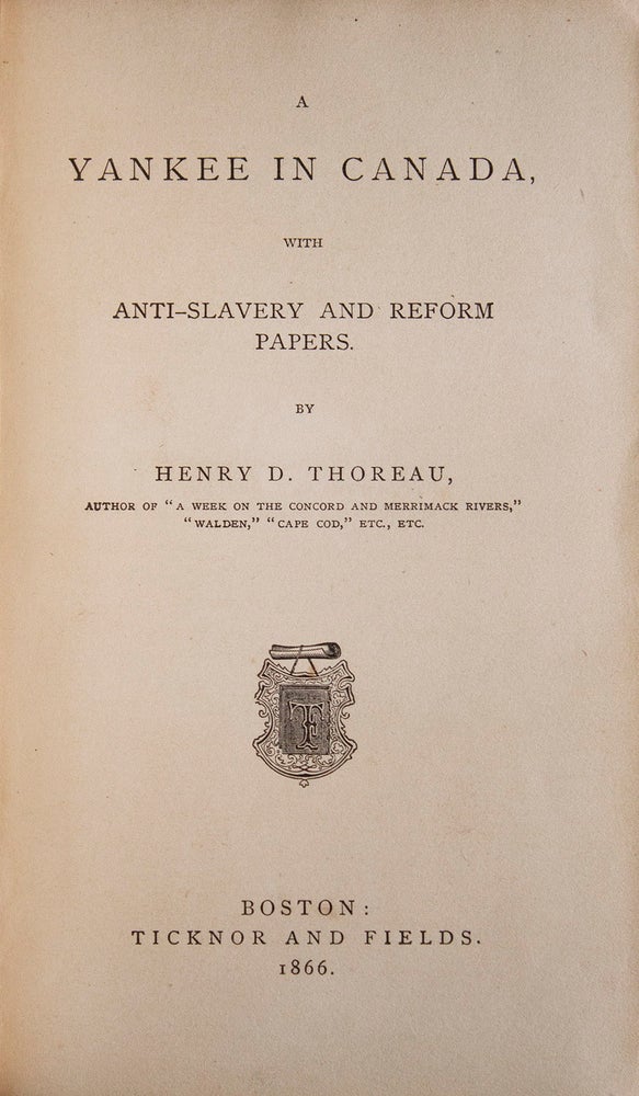 A Yankee in Canada, With Anti-Slavery and Reform Papers (3/3)