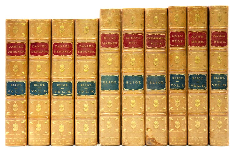 Collection of first editions of her major works, uniformly bound