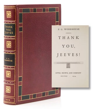 Item #315634 Thank You, Jeeves. P. G. Wodehouse