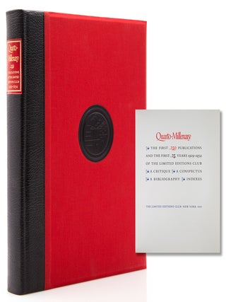 Item #315864 Quarto-Millenary. The First 250 Publications and the First 25 Years 1929-1954 of the...