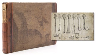 Item #315876 Engraved pattern book of cast brass furniture fittings and other hardware. Furniture...