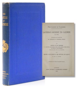 Item #315949 The Lands of Cazembe. Acerda’s Journey to Cazembe in 1798. Translated and...