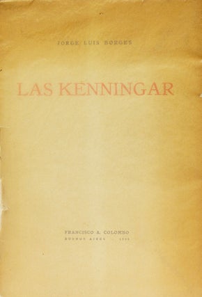 Item #315953 Las Kenningar. Jorge Luis Borges