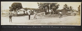 Item #316262 Twenty panoramic silver-print photographs of Jamaican vistas and street scenes. Jamaica