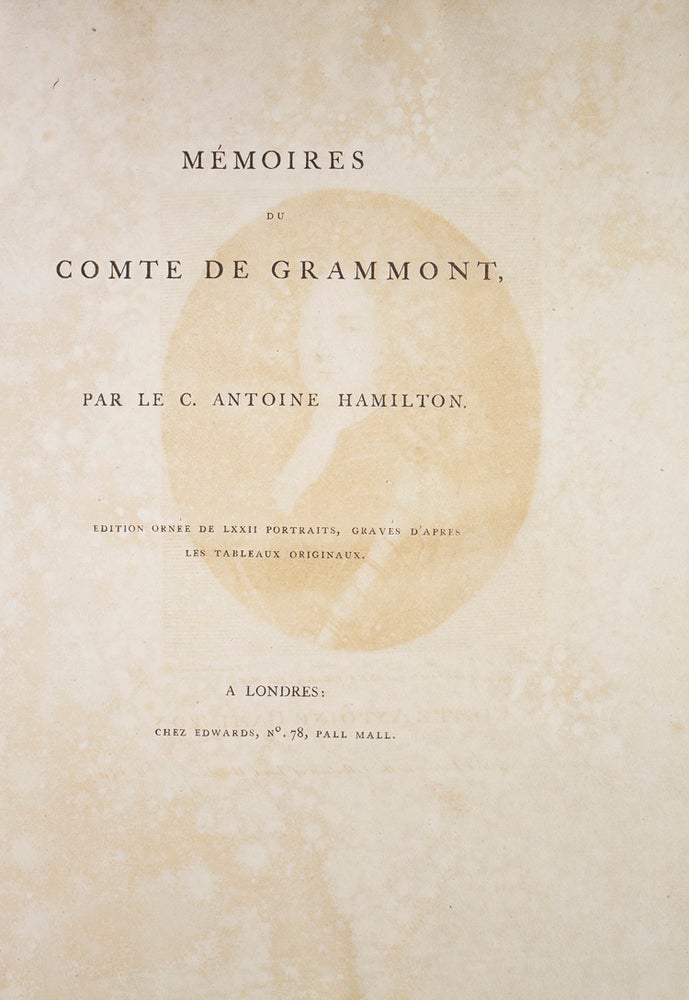 Memoires du Comte De Grammont