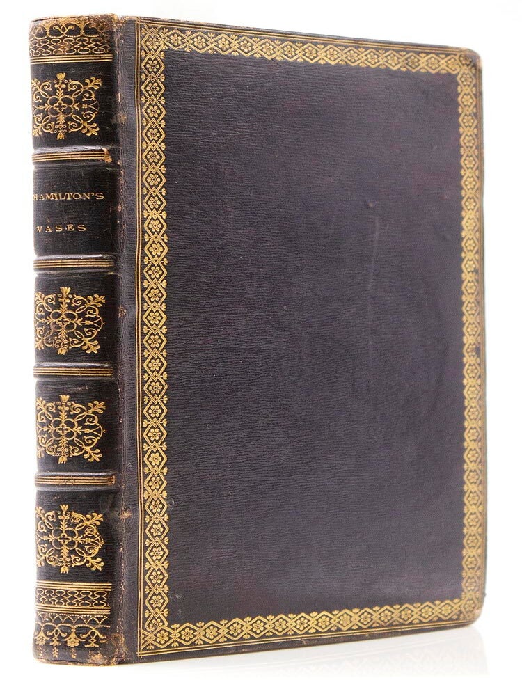 Outlines from the Figures and Compositions Upon the Greek, Roman, and Etruscan Vases of the Late Sir Hamilton; with Engraved Borders