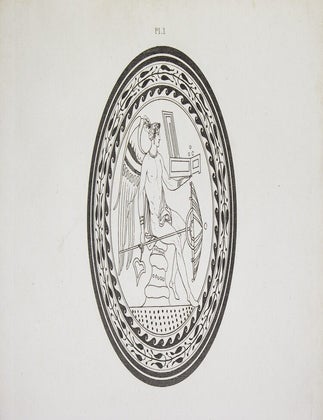 Outlines from the Figures and Compositions Upon the Greek, Roman, and Etruscan Vases of the Late Sir Hamilton; with Engraved Borders