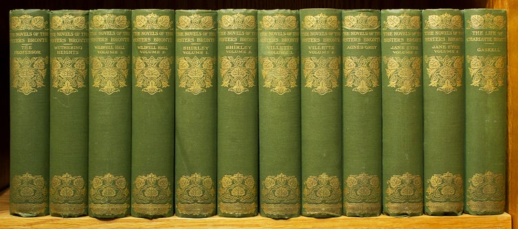 Item #316571 The Novels of the Sisters Brontë. Edited by Temple Scott. Charlotte Bronte, Emily and Anne.