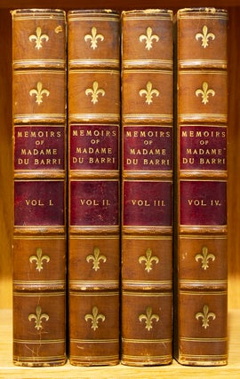 Item #316572 Memoirs of Madame du Barri. Translated from the French. Jeanne Bécu, Comtesse...