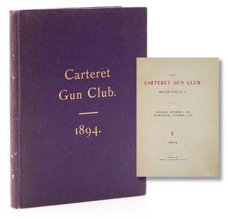 Item #316640 The Carteret Gun Cub. Bergen Point, N.J. 1894