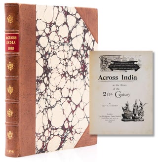 Item #316643 Across India at the dawn of the 20th Century. Lucy E. Guiness