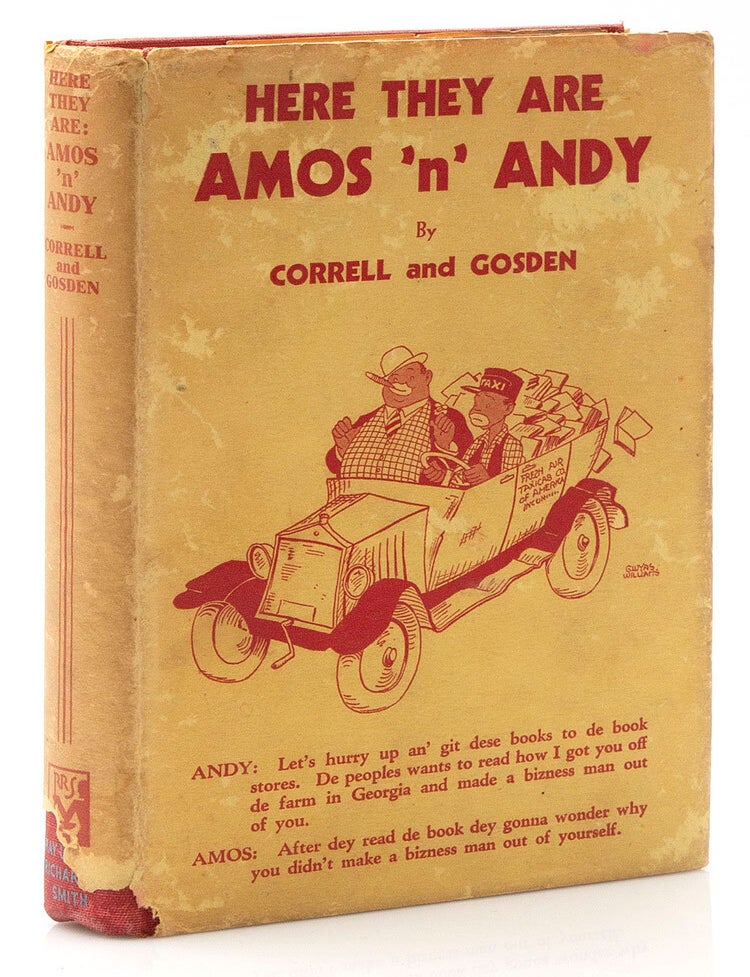 Here they are -- Amos ’n’ Andy