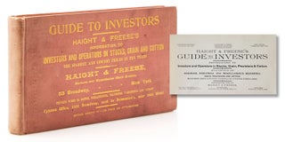 Item #316840 Haight & Freese's Guide to Investors