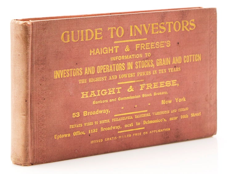Haight & Freese's Guide to Investors