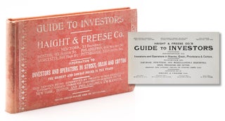 Item #316841 Haight & Freese Co.'s Guide to Investors
