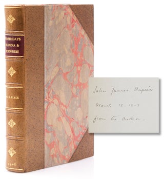 Item #316930 Winter Days in India and Elsewhere. William George Black