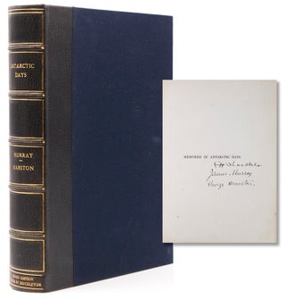 Item #317040 Antarctic Days. Sketches of the homely side of Polar life by two of Shackleton's...