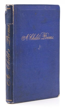 A Child's Poems from October to October, 1870-1871. [Introductory note by William Cullen Bryant ]