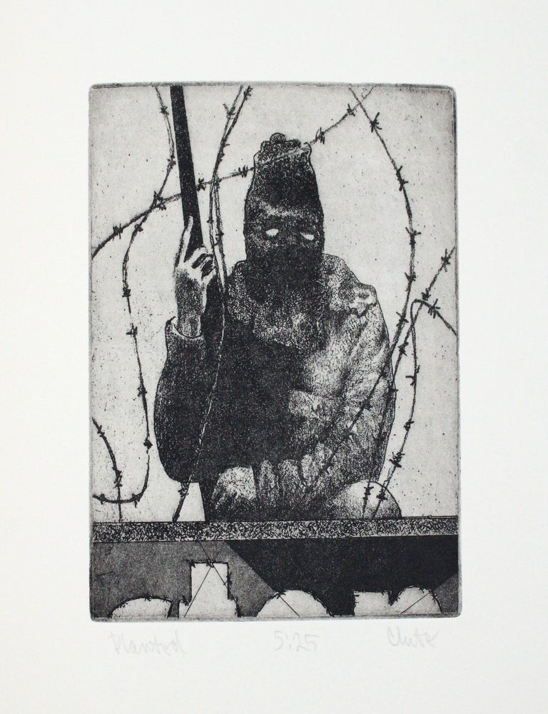 Forever Peace. To Stop War. Poem by Joe Haldeman. Etchings by Judith Clute