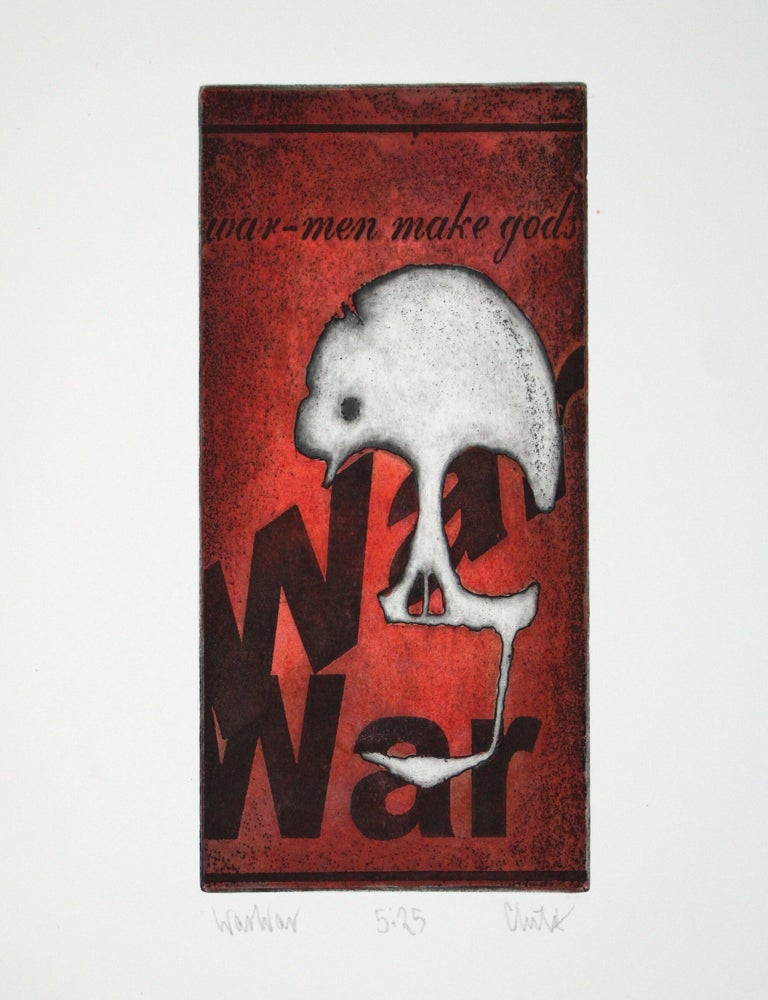 Forever Peace. To Stop War. Poem by Joe Haldeman. Etchings by Judith Clute