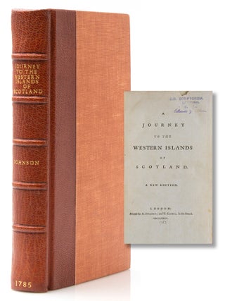Item #317107 A Journey to the Western Islands of Scotland. Samuel Johnson