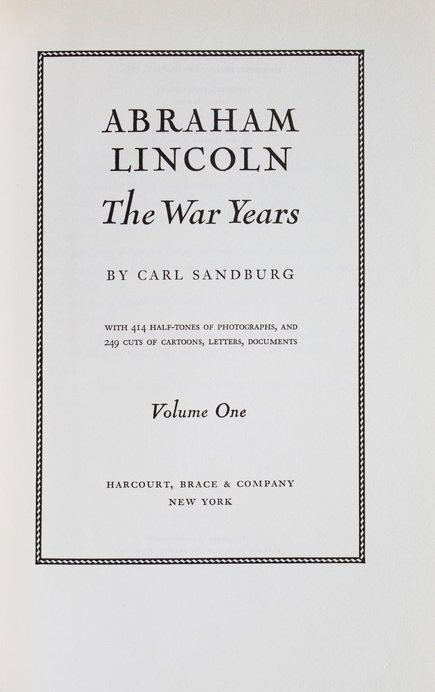 Abraham Lincoln: The War Years