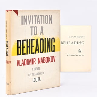 Item #317163 Invitation to a Beheading. Translated by Dmitri Nabokov. Vladimir Nabokov