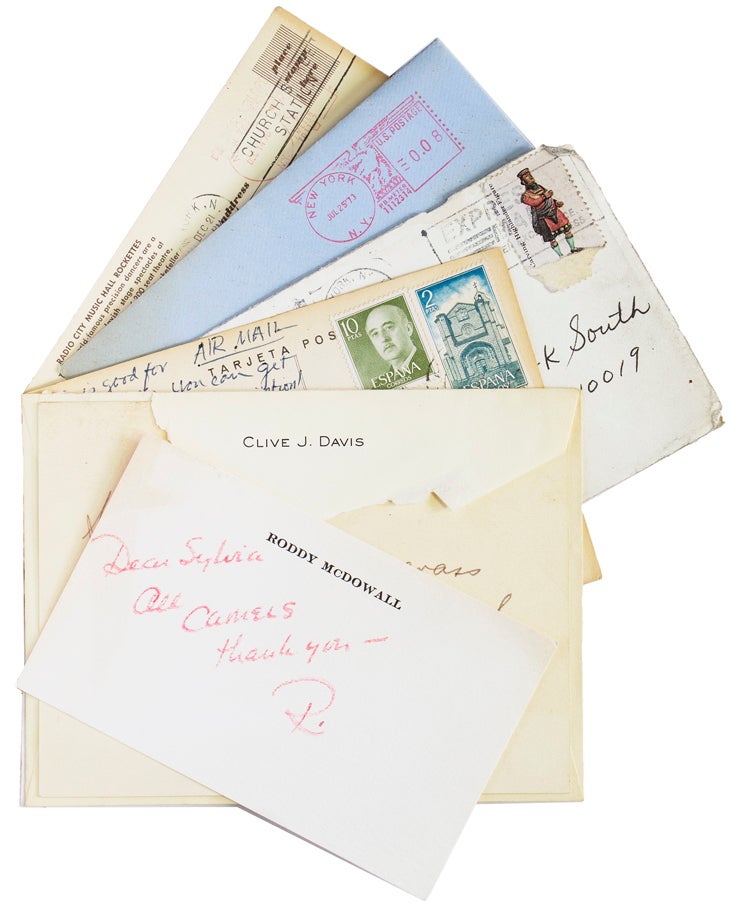 Sylvia Miles Photos, Many from Clive Davis, Rex Reed, Ellen Burstyn, Signed photo by Lilly... (3/5)