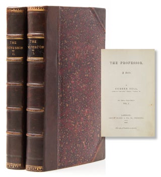 Item #317289 The Professor by Currer Bell. Charlotte Bronte