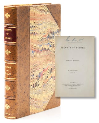Item #317339 By Ways of Europe. Bayard Taylor